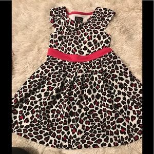 Leopard print dress